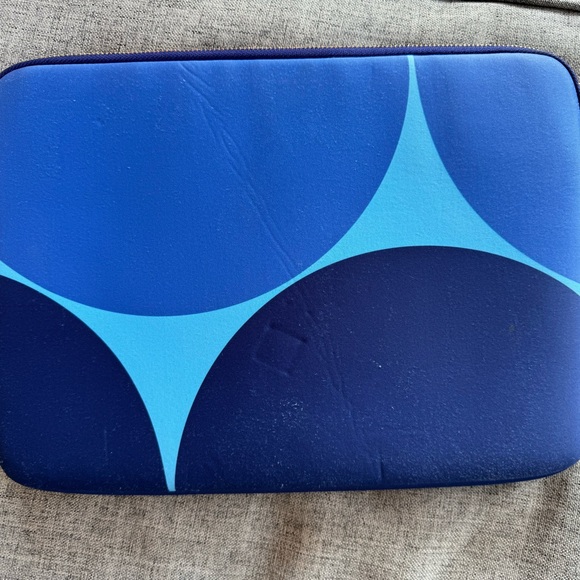 Kate Spade New York Laptop Sleeve -multipke Blues - Picture 3 of 5